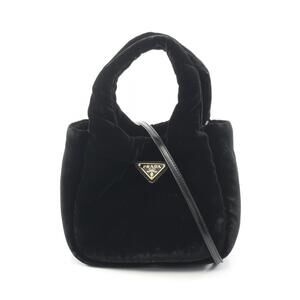 Prada Padded Quilted handbag black